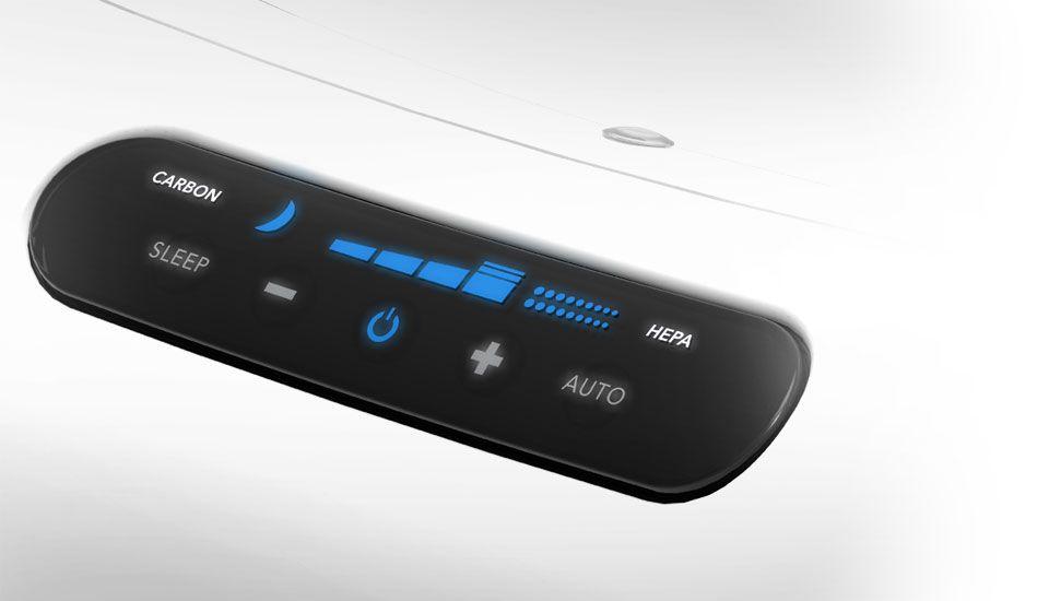 AC550 New Controls AC550 air purifier digital control panel