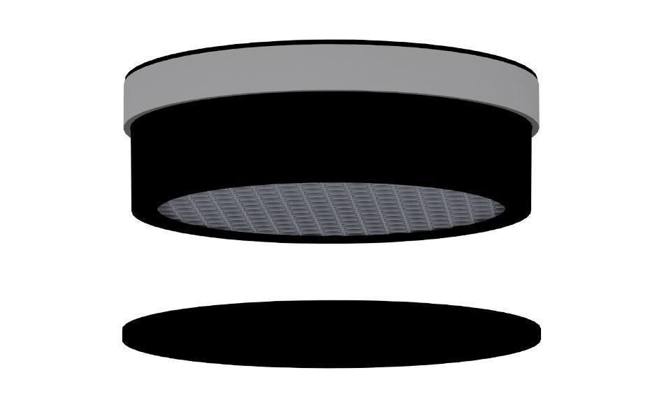 CYLO50 Low Cost CYLO50 Air Purifier circular filter.