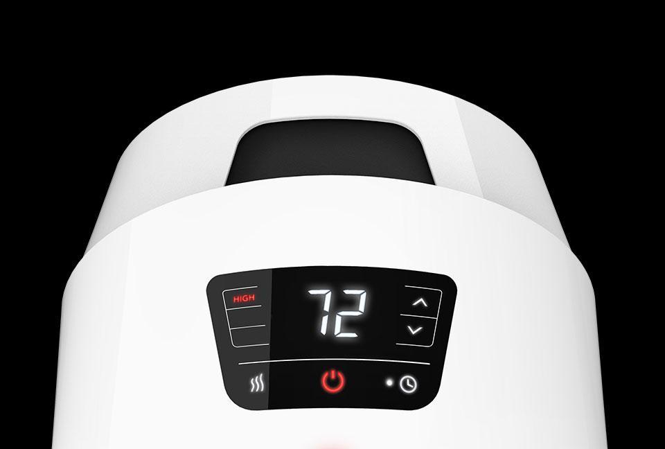 Velocity 3R Control Banner White Velocity 3R Whole Room Heater Control