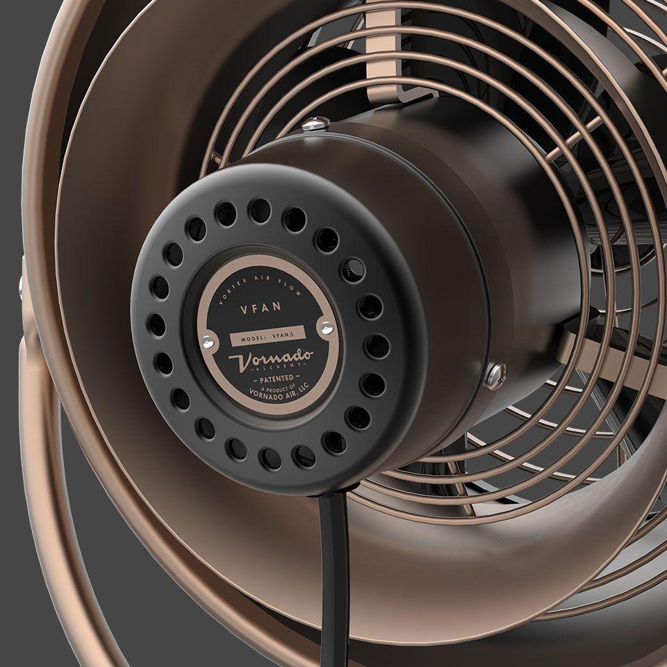 VFAN Alchemy Craftmanship Back view of a VFAN Alchemy fan
