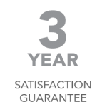 VS 570 3 Year Guarantee Grey 3 Year Satisfaction Guarantee icon