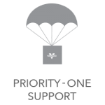 VS 570 Priority One Support grey Priority One Support icon
